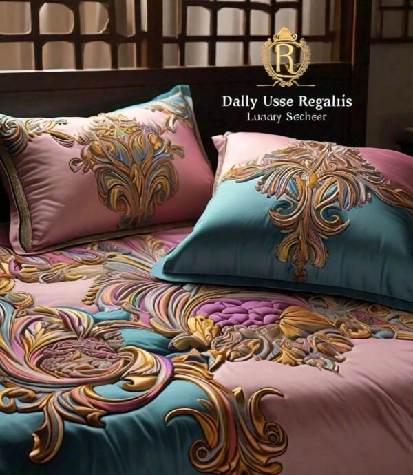 Regalis Ruby Luxury Bed Sheet