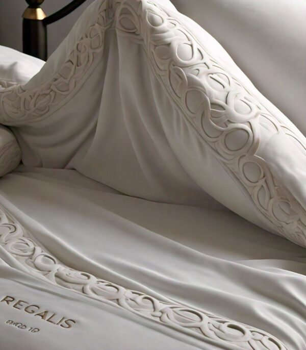 Regalis Cotton Designed Bed Sheet