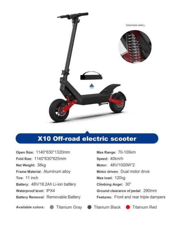 Regalis X10 Electric E Scooter