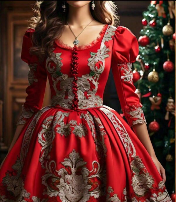 Regalis Christmas Ruby Dress