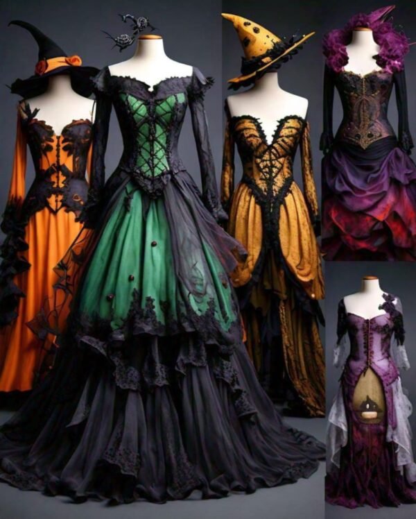 Regalis Halloween Witches Dresses