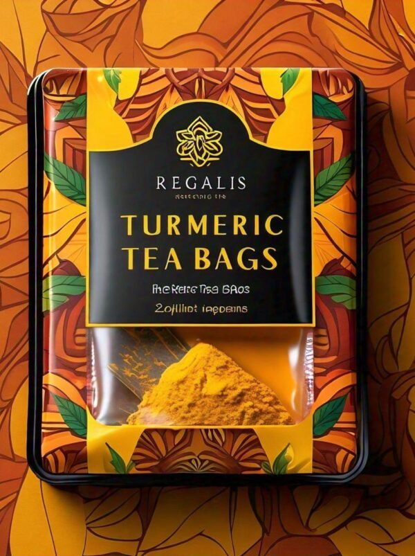 Regalis Turmeric Herbal Tea Bags