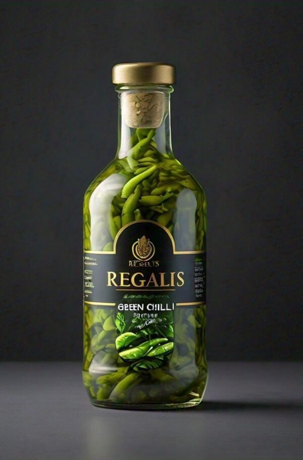 Regalis Indian Green Chilli Pickle - Image 2