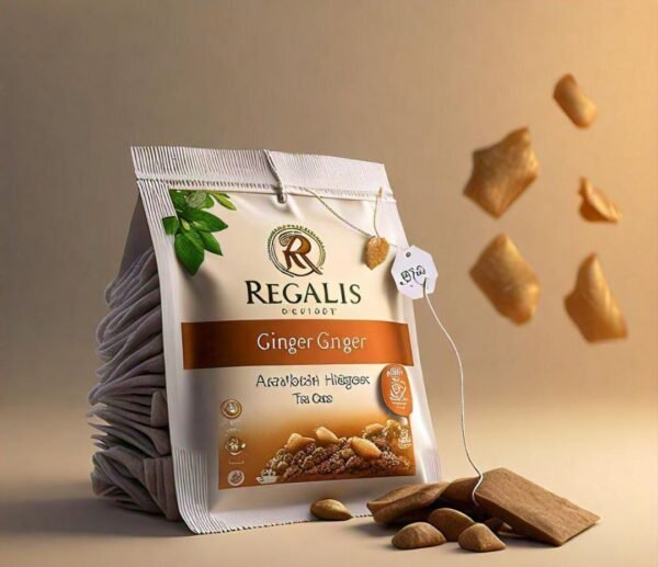 Regalis Ginger Herbal Tea Bags