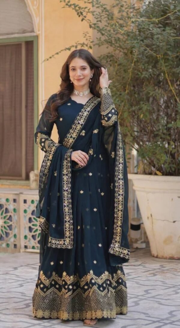 Regalis Indian Anarkali Suit -1 (Copy) - Image 3